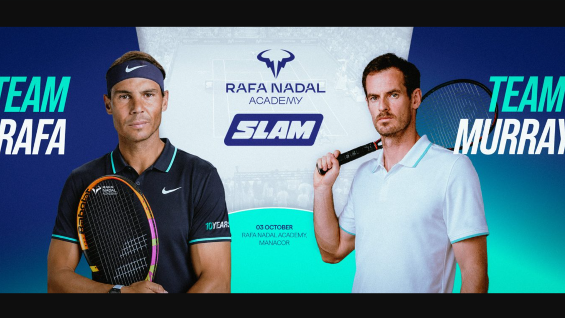 Team Rafa против Team Murray — промо Rafa Nadal Academy Slam, 3 октября, Манакор
