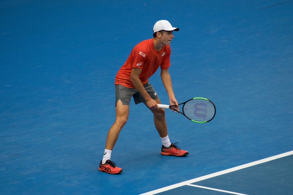 Алекс де Минаур на Australian Open, 2019.