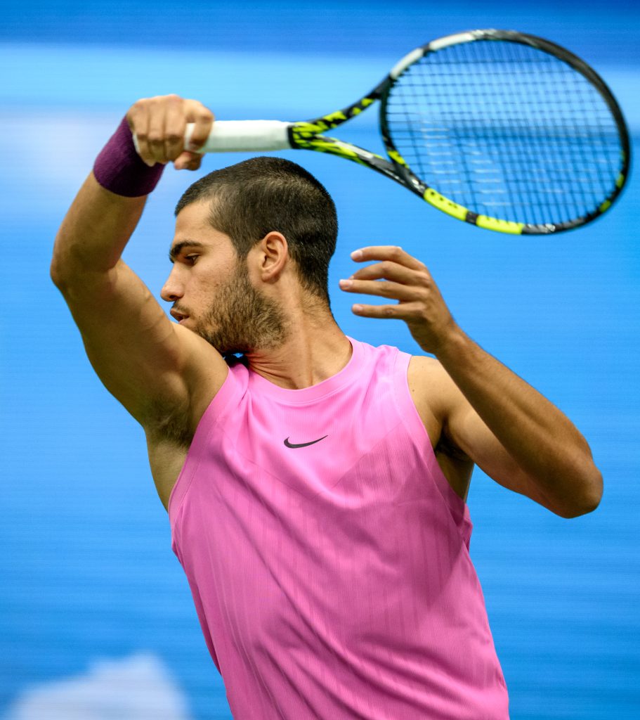 Карлос Алькарас на US Open, 2025.