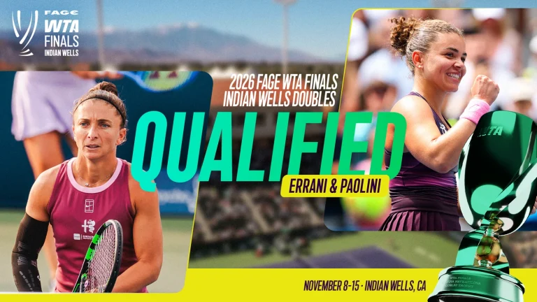 Сара Эррани и Жасмин Паолини квалифицировались на WTA Finals 2026