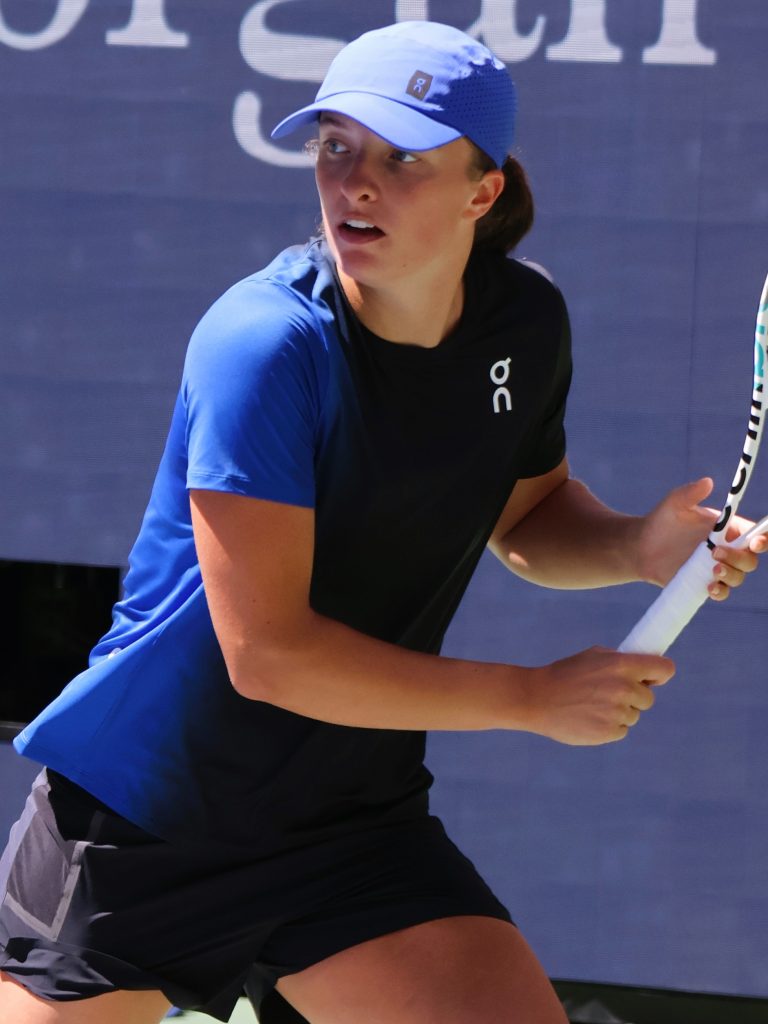 Ига Швёнтек на US Open, 2023.