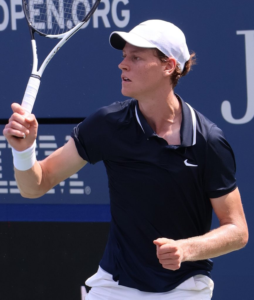 Янник Синнер на US Open, 2024.
