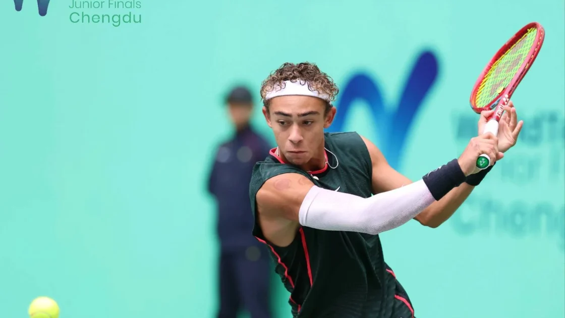 Джордан Ли на Junior Finals в Чэнду. Источник фото: организаторы турнира.