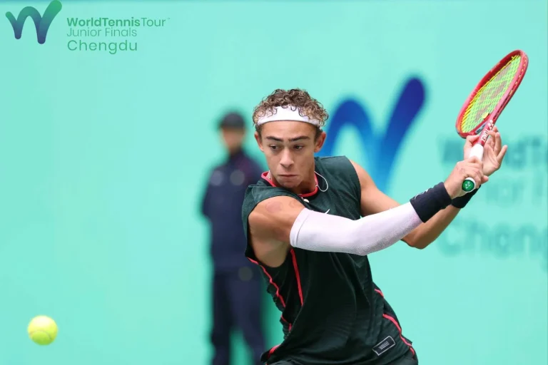 Джордан Ли на Junior Finals в Чэнду. Источник фото: организаторы турнира.