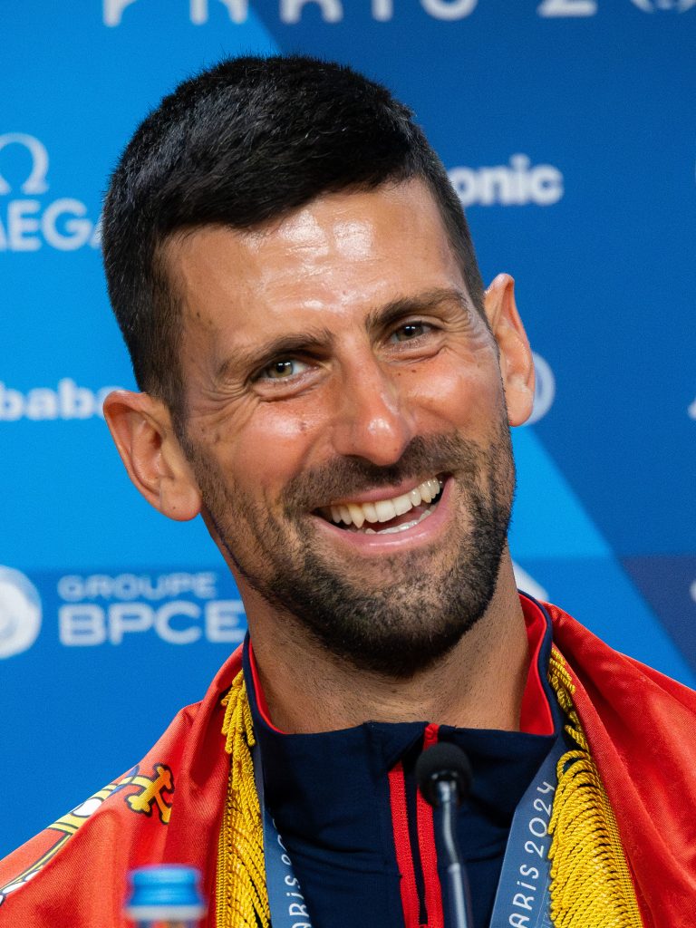 Новак Джокович на Олимпиаде, 2024.