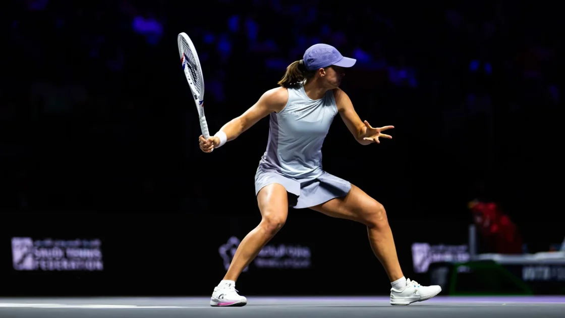 Ига Швёнтек на Итоговом чемпионате WTA 2025 в Эр-Рияде