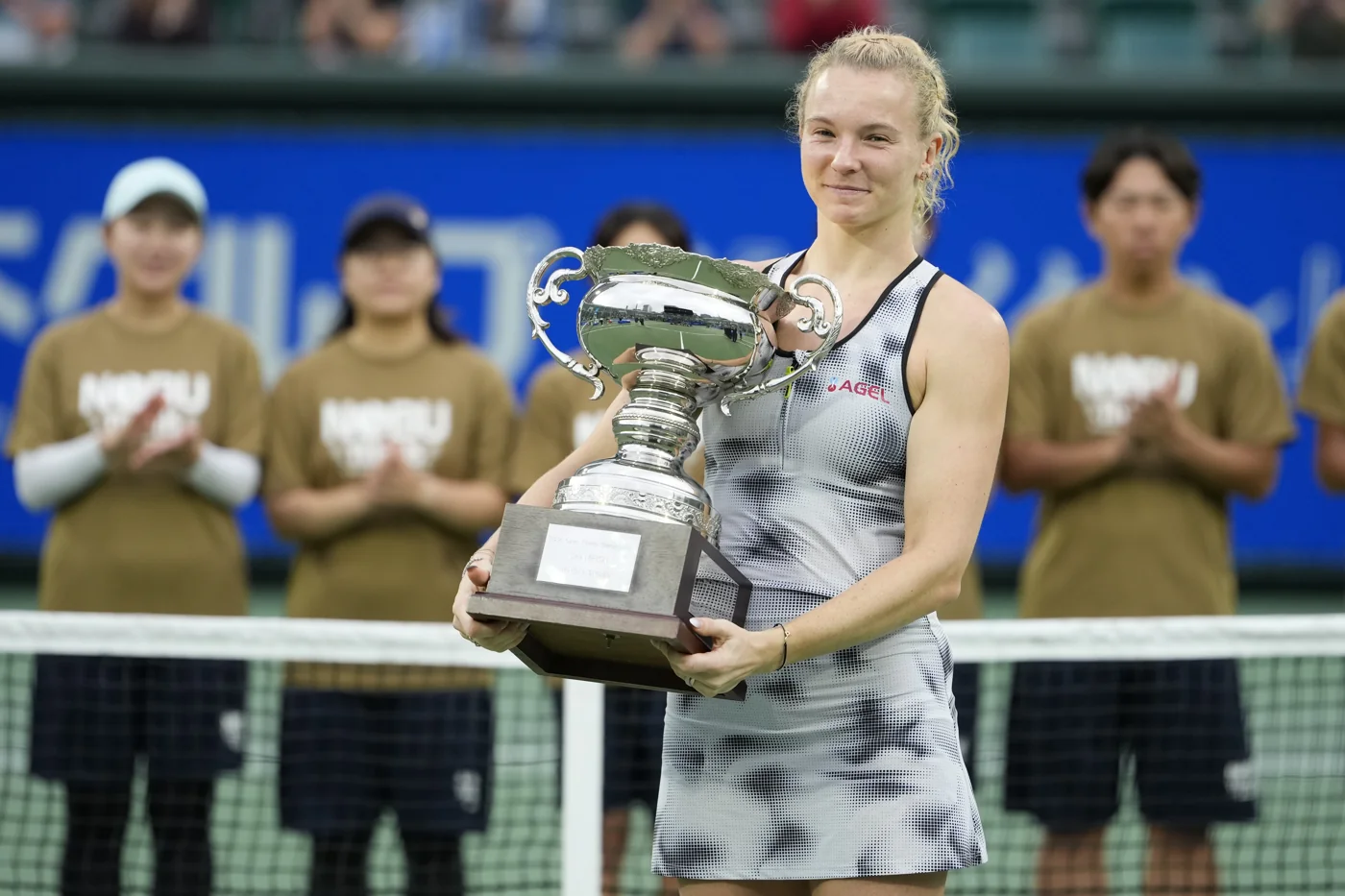 Катержина Синякова — чемпионка Осаки. Фото: WTA.